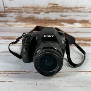 Sony Alpha SLT-A58 DSLR Camera 18–55mm Lens Black | Battery Included No Charger